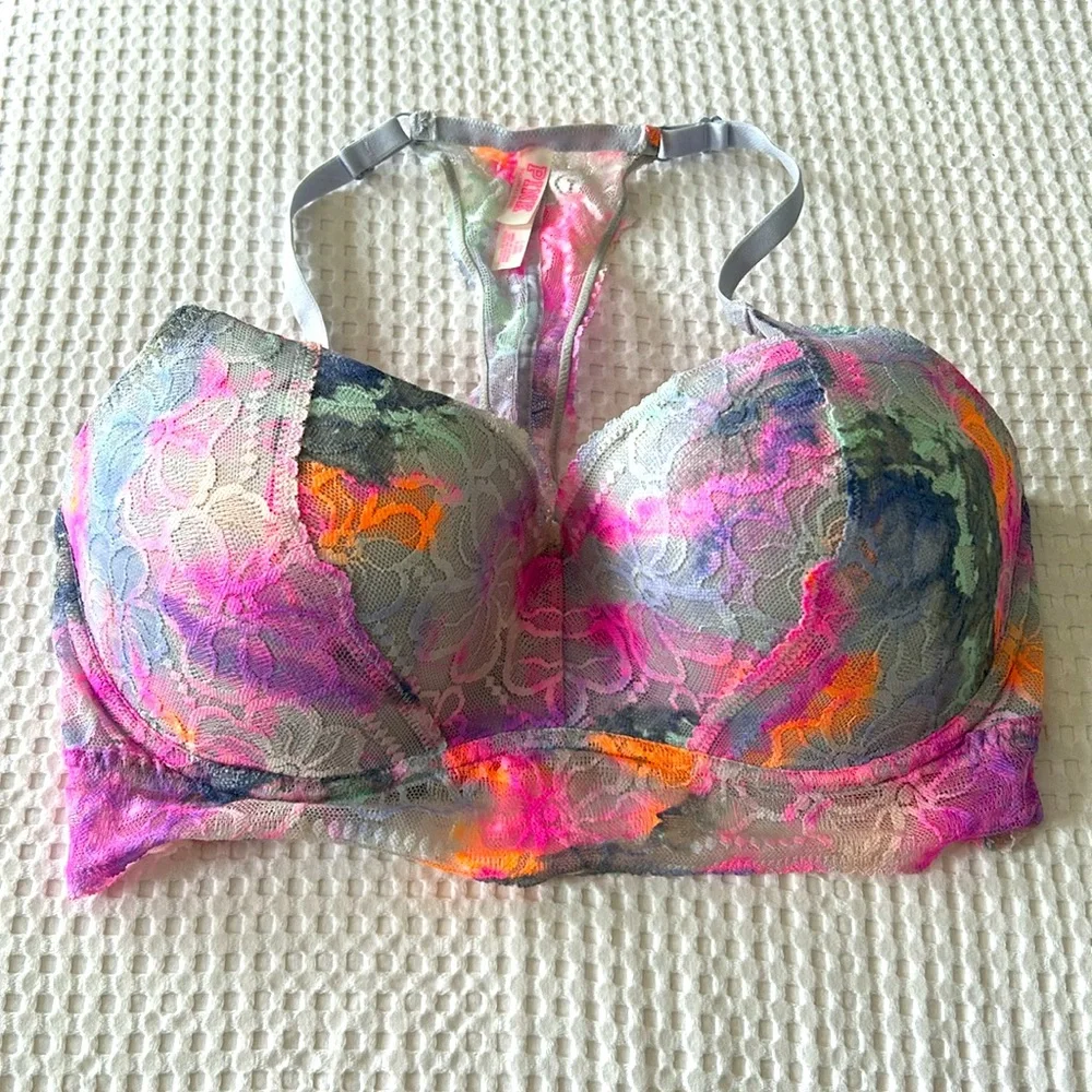 Victoria's Secret Multicolor Lace Bra - Picture 1 of 10